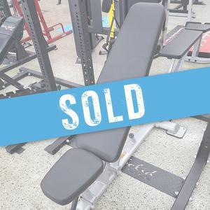 Spirit Flat/Incline Bench, 1000 lb Capacity, Floor Model, Aurora