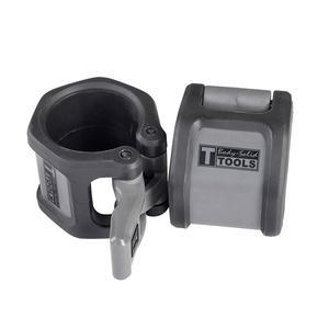 Body-Solid Tools Lock-Jaw Hex Barbell Collar Pair
