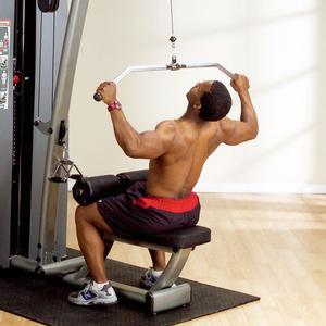 DGYM Lat Mid Row Station 210lb. Stack (DLAT-S)