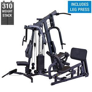 Body-Solid EXM2500B Home Gym with Leg Press and Upgraded 310 lb Stack