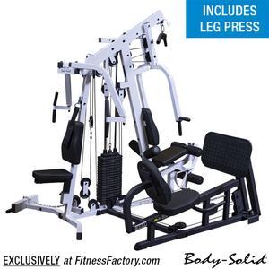 Body-Solid EXM2500S Home Gym with Leg Press (EXM2500LPS)