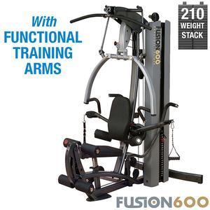Body-Solid FUSION 600 Personal Trainer Gym with 210 lb. Stack