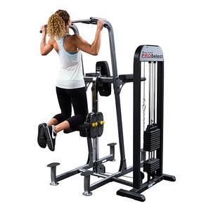 Body-Solid Weight Assist Vertical Knee Raise Machine