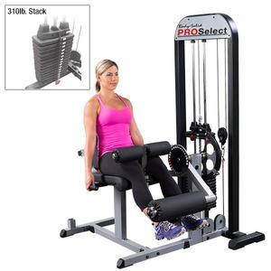 Body-Solid Pro Select Leg Extension Curl Machine 310lb. Stack