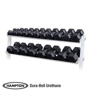 Hampton 5-50 lb. Urethane DuraBell Dumbbell Set (HADBU-5-50)