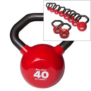 Vinyl Dipped KettleBALLS with Ergonomic Handles 5-60 lbs (KBL)