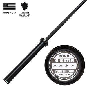 Body-Solid 4 Star Olympic Bar, Unconditional Warranty