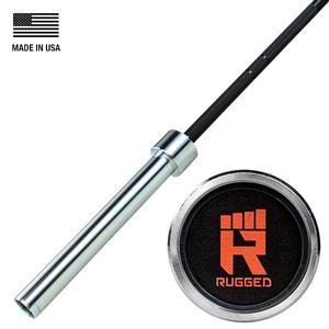 Rugged High Strength Olympic Bar, 1000 lb Capacity