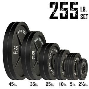 255 lb. Cast Iron Olympic Plate Set (OSB255)