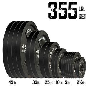 355 lb. Cast Iron Olympic Plate Set (OSB355)