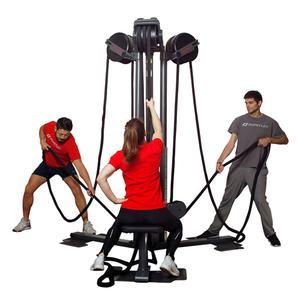Ropeflex RX2500 Oryx Tri Station Rope Pulling Machine