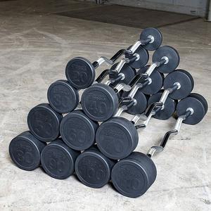 Body-Solid Fixed Weight EZ-Curl Barbells