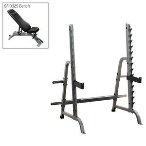 Body-Solid GPR370 Rack Bench Combo
