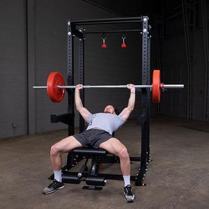 Body-Solid Pro ClubLine Half Rack Gym Package (SPR500BACKP4)