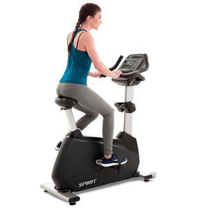 Spirit CU900ENT Upright Bike, with Signature Entertainment Console