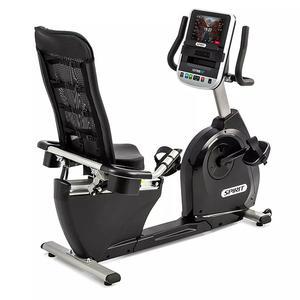 Spirit XBR55ENT Recumbent Bike Trainer, with Signature Entertainment Console