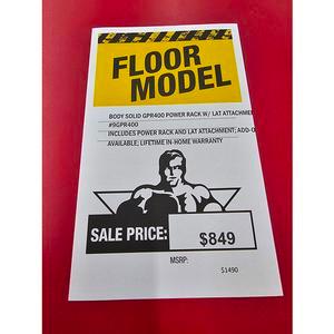 Floor Model
