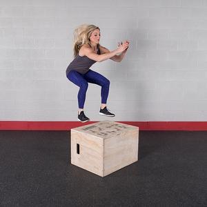 Body-Solid Wood Plyo Box