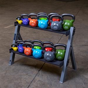 GDKR100 Dumbbell Kettlebell Rack
