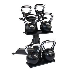 Body-Solid GDKR Kettlebell Rack, with KBC