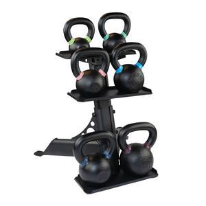 Body-Solid GDKR Kettlebell Rack, with KBX