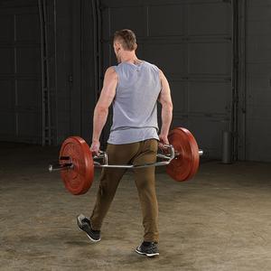 Olympic Shrug Bar with Raised Handles