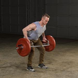 Olympic Shrug Bar with Raised Handles