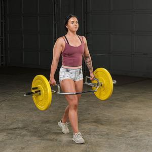Olympic Shrug Bar with Raised Handles