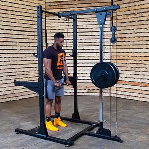 Rugged Half Rack with Lat